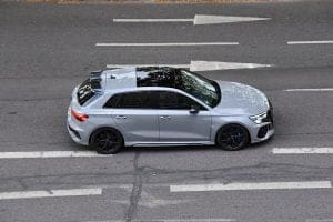 Audi RS 3 Sportback รุ่นตัวถัง 8Y ถ่ายปี 2025 ภาพประกอบข่าวราคา Audi RS 3 Sportback ปี 2026 ในไทย