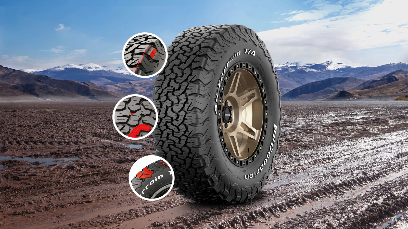 Bf Goodrich Ko2 | ยางรถยนต์ ราคาอัปเดต 2026 ครบทุกยี่ห้อ รวมยาง Ev | Autotirechecking