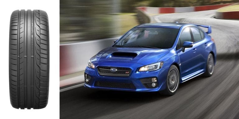 Dunlop Sport Maxx Rt กับ Subaru Wrx Sti | ยางรถยนต์ ราคาอัปเดต 2026 ครบทุกยี่ห้อ รวมยาง Ev | Autotirechecking