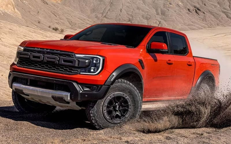 Ford Ranger Raptor 2023 01 | ยางรถยนต์ ราคาอัปเดต 2026 ครบทุกยี่ห้อ รวมยาง Ev | Autotirechecking Ford Ranger Raptor ภาพประกอบจากคลังบทความ ATC ปี 2023