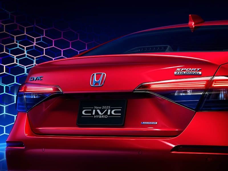 Honda Civic Hybrid ภาพประกอบยอดขายรถ Hybrid เติบโต