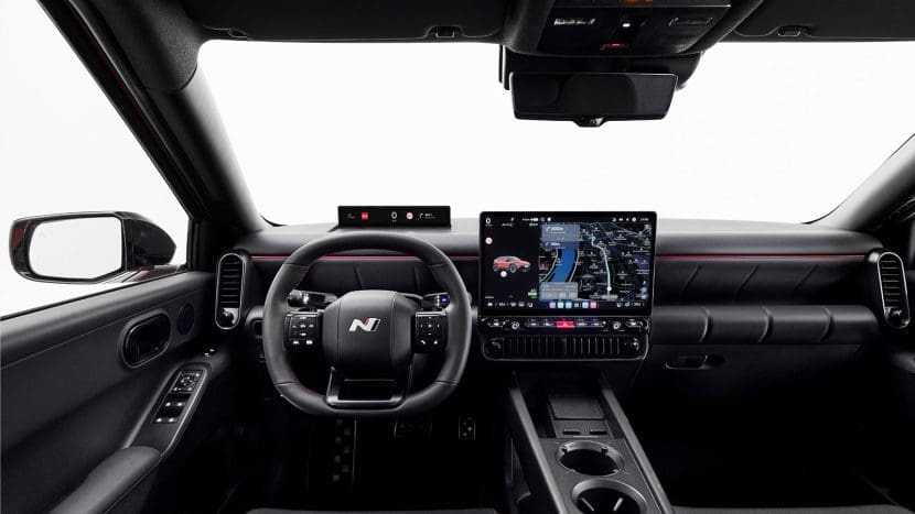 Hyundai Ioniq 3 Dashboard 2026 | ยางรถยนต์ ราคาอัปเดต 2026 ครบทุกยี่ห้อ รวมยาง Ev | Autotirechecking หน้าจอและคอนโซล Hyundai IONIQ 3 2026
