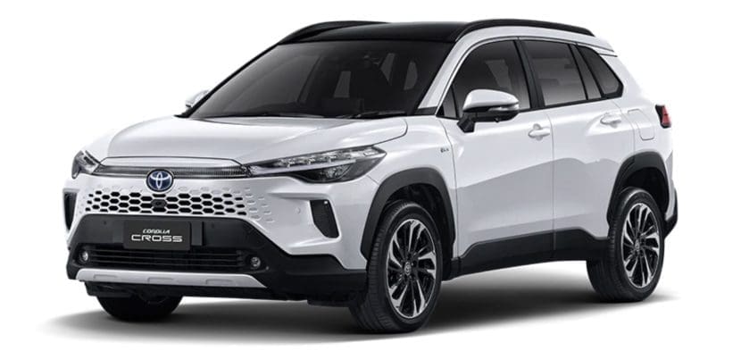 Screenshot | ยางรถยนต์ ราคาอัปเดต 2026 ครบทุกยี่ห้อ รวมยาง Ev | Autotirechecking Toyota Corolla Cross 2024 โตโตต้า โคโรลล่า ครอส