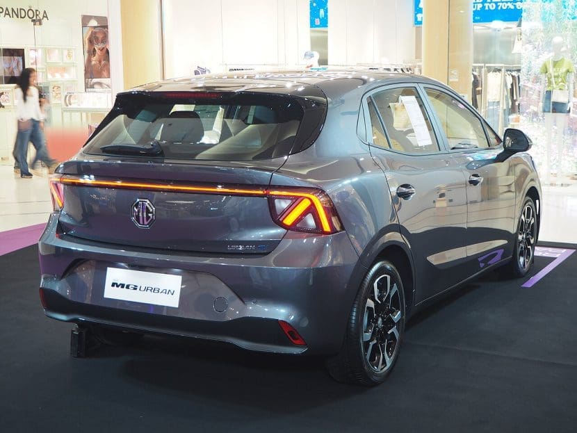 MG Urban MAX 2026 มุมด้านท้าย ถ่ายที่ขอนแก่น ภาพ Chanokchon
