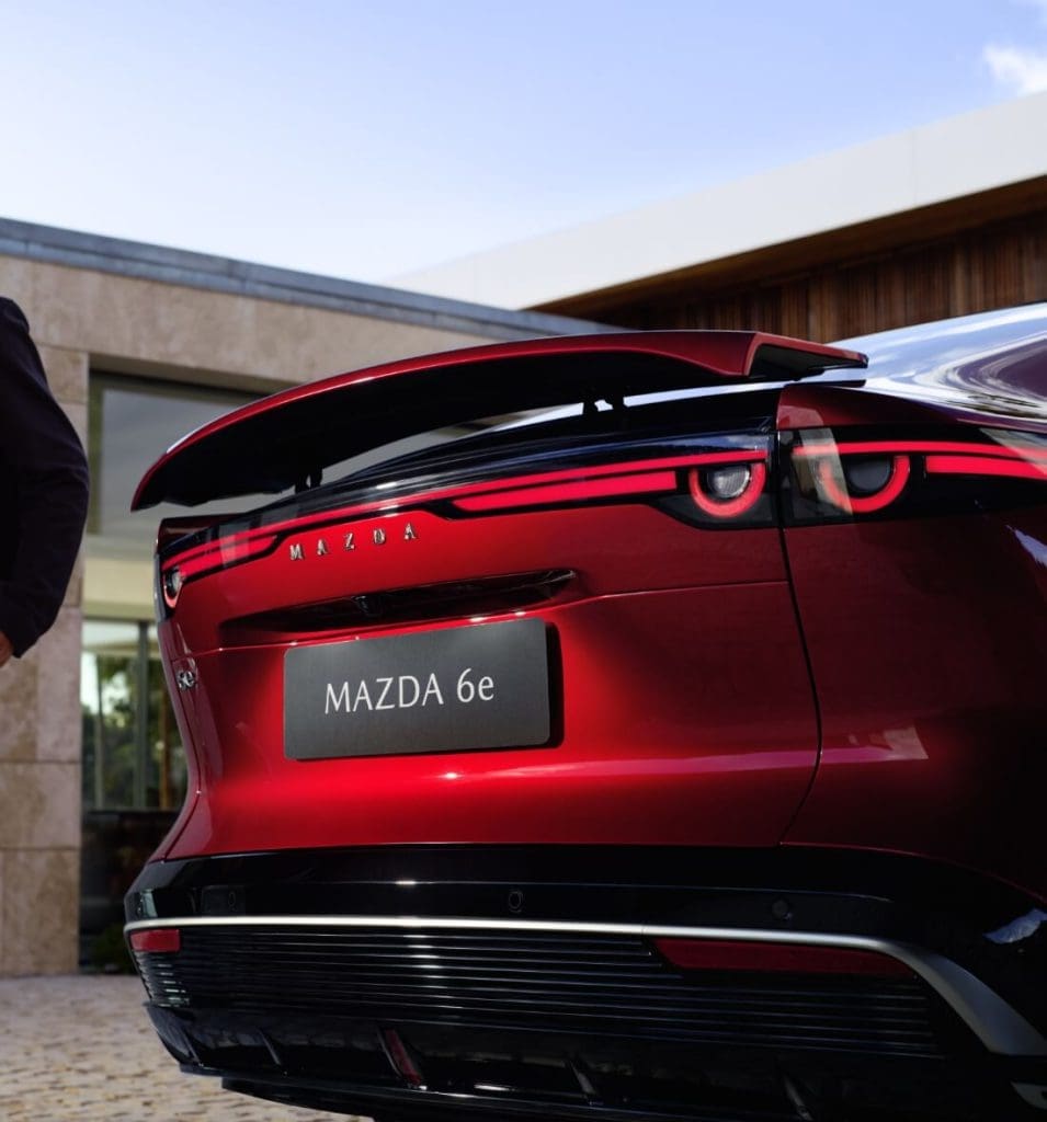 Mazda6e 2026 ภาพรายละเอียดดีไซน์ภายนอกและภายใน