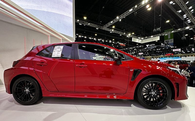 Toyota Gr Corolla | ยางรถยนต์ ราคาอัปเดต 2026 ครบทุกยี่ห้อ รวมยาง Ev | Autotirechecking รถเด่น Motor Expo 2024