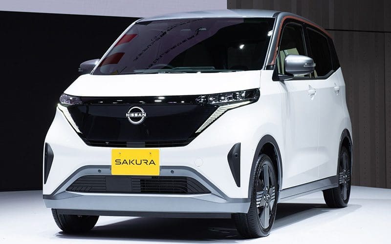 Nissansakura08 | ยางรถยนต์ ราคาอัปเดต 2026 ครบทุกยี่ห้อ รวมยาง Ev | Autotirechecking Nissan Sakura สีขาว รุ่นก่อนปรับโฉม ภาพจากคลัง ATC ปี 2022