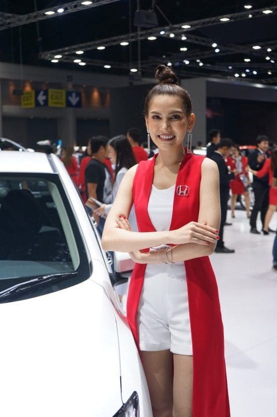Pretty Motor Expo 2018 23 | ยางรถยนต์ ราคาอัปเดต 2026 ครบทุกยี่ห้อ รวมยาง Ev | Autotirechecking