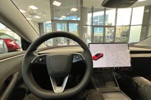 ภายใน Tesla Model 3 รุ่นปรับปรุง