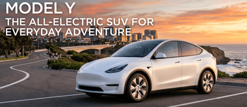 Tesla Model Y ภาพประกอบข่าว Supercharger
