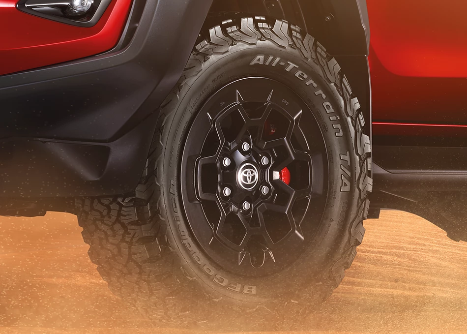 Toyota Hilux Revo Gr Sport 20253 | ยางรถยนต์ ราคาอัปเดต 2026 ครบทุกยี่ห้อ รวมยาง Ev | Autotirechecking