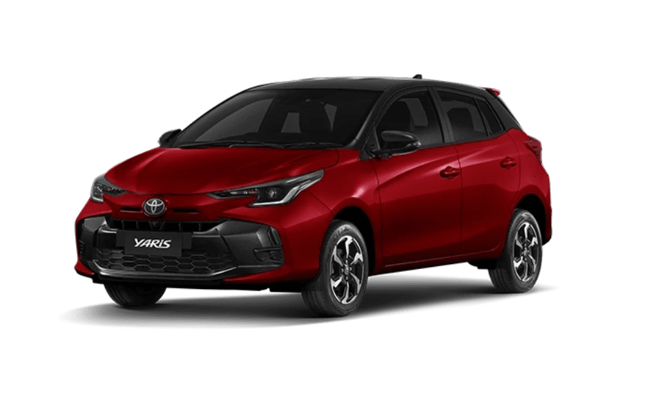 Toyota Yaris Red Black | ยางรถยนต์ ราคาอัปเดต 2026 ครบทุกยี่ห้อ รวมยาง Ev | Autotirechecking