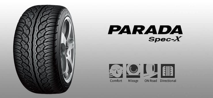 Yokohama Parada Specx 1 | ยางรถยนต์ ราคาอัปเดต 2026 ครบทุกยี่ห้อ รวมยาง Ev | Autotirechecking