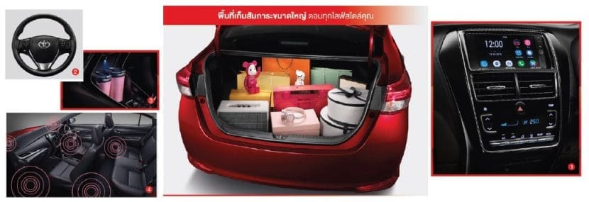 Toyota Ative 2019 15 | ยางรถยนต์ ราคาอัปเดต 2026 ครบทุกยี่ห้อ รวมยาง Ev | Autotirechecking