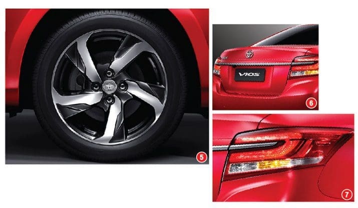 Toyota Vios 2019 11 | ยางรถยนต์ ราคาอัปเดต 2026 ครบทุกยี่ห้อ รวมยาง Ev | Autotirechecking